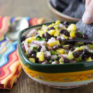 Mango Black Bean Salsa Recipe Card
