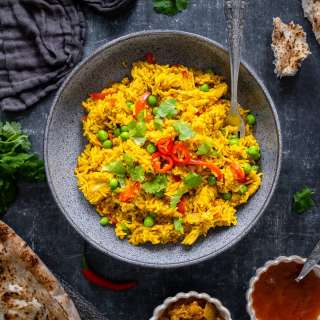 Leftover Turkey Biryani