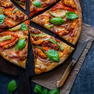 Peri Peri Chicken Pizza (Nando’s Inspired)