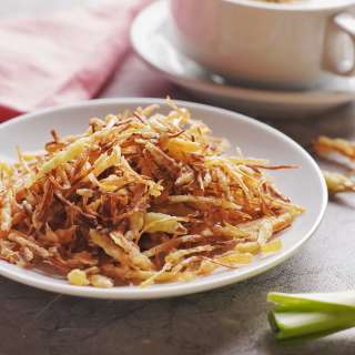 Easy Crispy Leeks