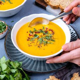 Easy Carrot and Parsnip Soup