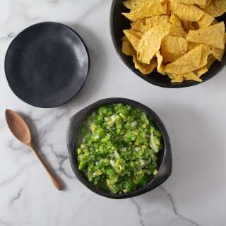 Easy Tomatillo Avocado Salsa Verde Recipe