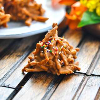 No Bake Haystack Cookies