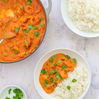 Super Simple Prawn Curry