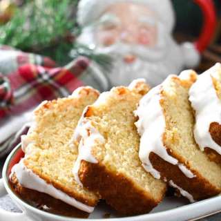 Glazed Eggnog Bread