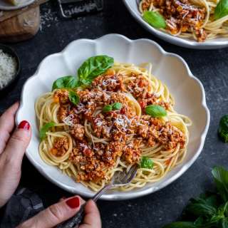 Easy Pork Mince Bolognese