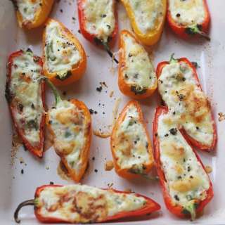 Stuffed Mini Peppers Appetizer