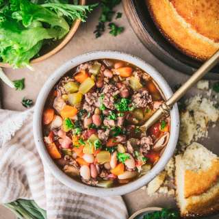 15-Bean Soup with Sausage