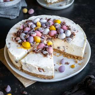 Mini Egg Cheesecake (No Bake)
