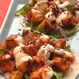 Spicy Chicken Wraps