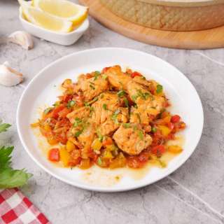 Salmon Shakshuka
