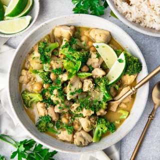 One Pan Coconut Curry Chicken