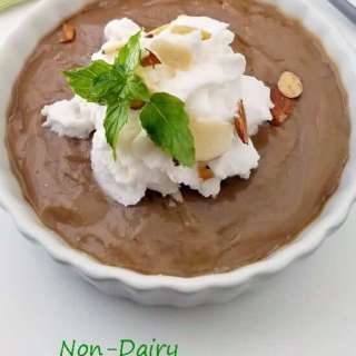 Non-Dairy Almond Caramel Pudding