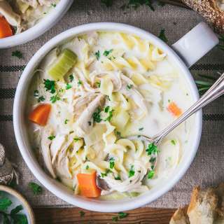 Creamy Chicken Noodle Soup