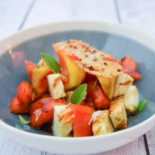 Brazilian Tomato Salad Recipe with Balsamic Vinegar