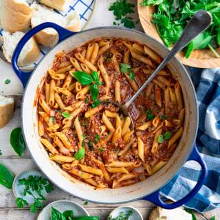 One Pot Pasta with Ground Beef