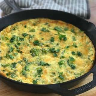 Broccoli Potato Frittata