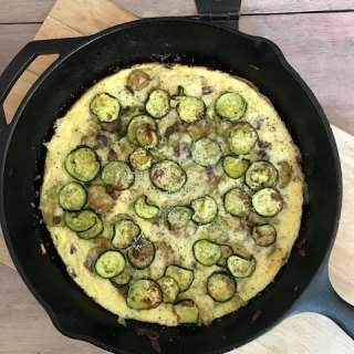 Zucchini frittata