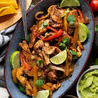 Sheet Pan Chicken Fajitas