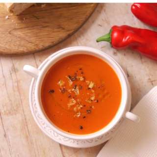Roasted Red Pepper Soup