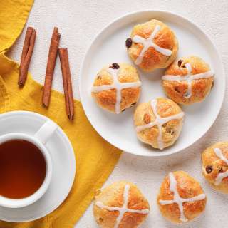 Guyanese Hot Cross Buns
