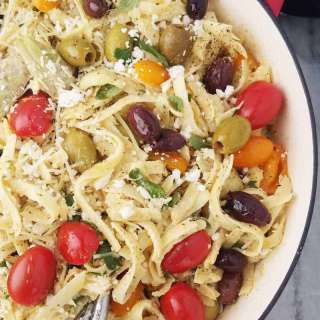 Mediterranean Pasta (15 Minutes)