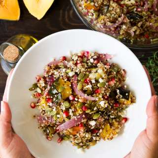 Roasted Acorn Squash Salad