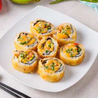Deep Fried Sushi Roll