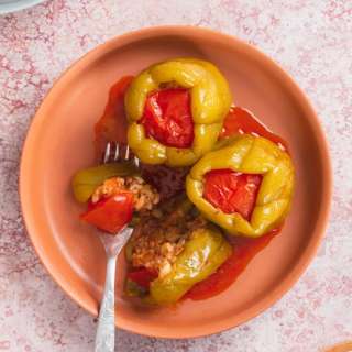 Turkish Dolma with Meat