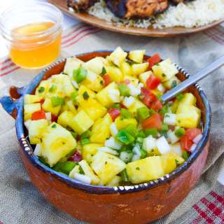 Pineapple Salsa Vinaigrette