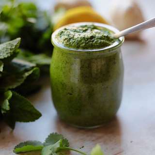 Indian Green Chutney
