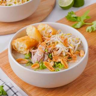 Vietnamese Chicken Rice Porridge