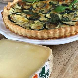 Zucchini & Comté Tart