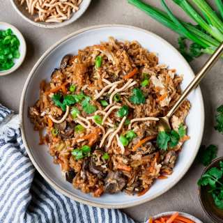 Dump-and-Bake Egg Roll Casserole