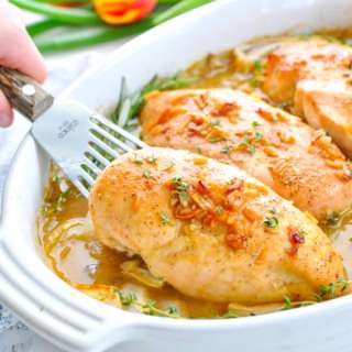 Dump-and-Bake French Onion Chicken