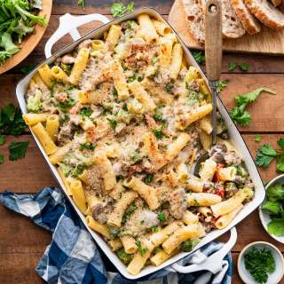 Ground Turkey Pasta Bake