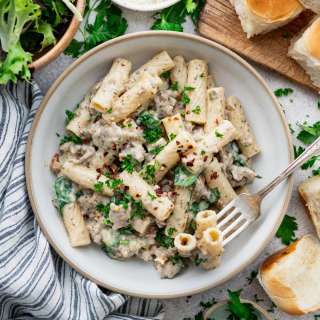 Sausage Pesto Pasta