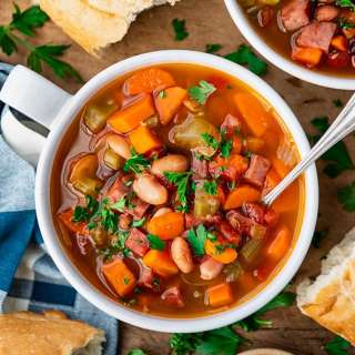Bean Soup {Slow Cooker, Stovetop or Instant Pot}