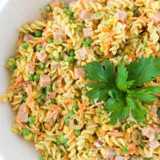 Brazilian Pasta Salad with Mayo