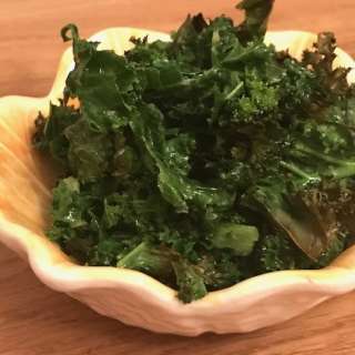 Baked Kale with Parmesan