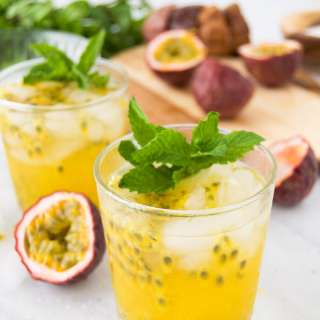 Passion Fruit Caipirinha
