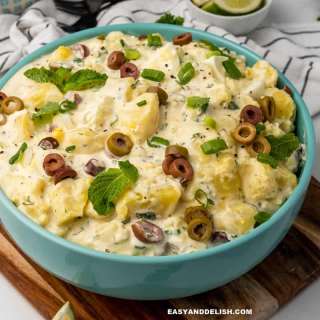 Brazilian Potato Salad (With Mayonnaise)