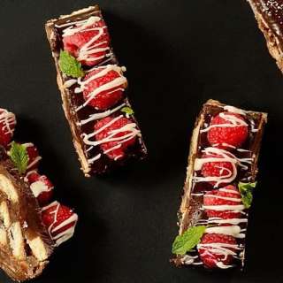 Chocolate Fudge and Cookie Bars (Palha Italiana)
