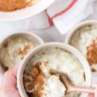Arroz Doce Cremoso - Brazilian Rice Pudding with Condensed Milk