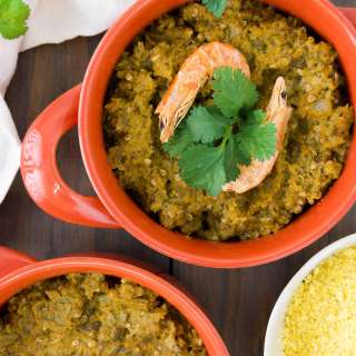 Caruru - Brazilian Shrimp Okra Stew