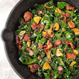 Fried Collard Greens (Couve a Mineira)