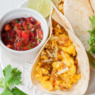 Chorizo Breakfast Tacos