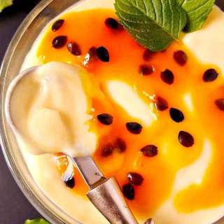 Easy Passion fruit Mousse Recipe