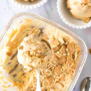 No Churn Dulce de Leche Ice Cream