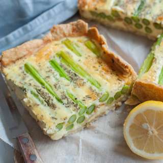 Asparagus Quiche